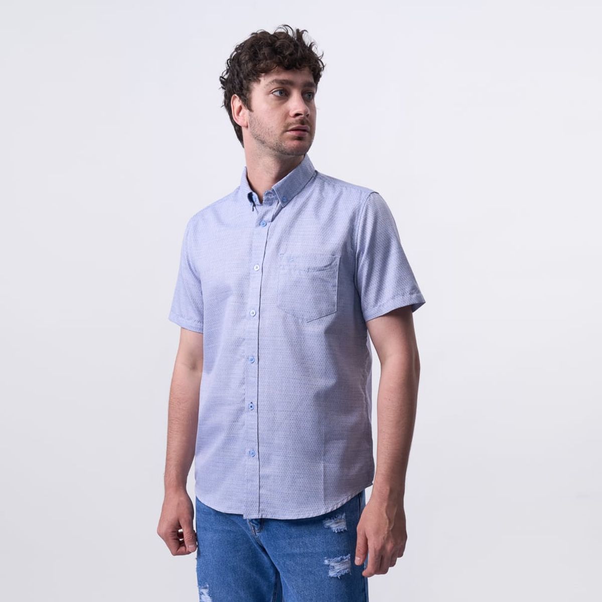 FOSTER - CAMISA MC AP25DONLON DOBBY