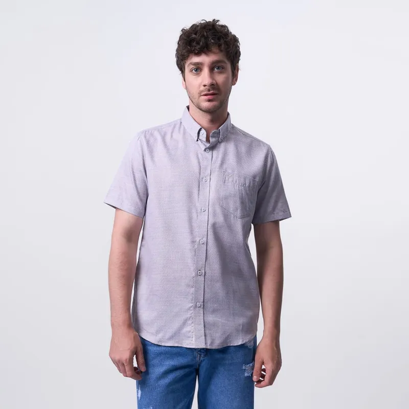 FOSTER - CAMISA MC AP25DONLON DOBBY