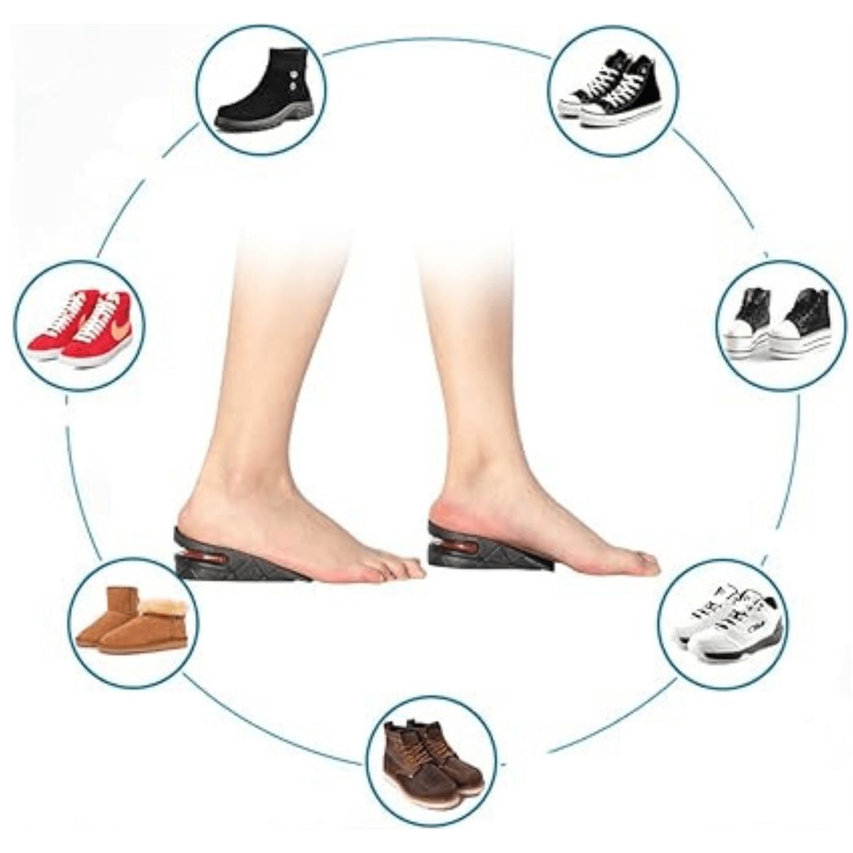 ROHS - Plantilla Elevadora Aumenta tu Estatura con Comodidad