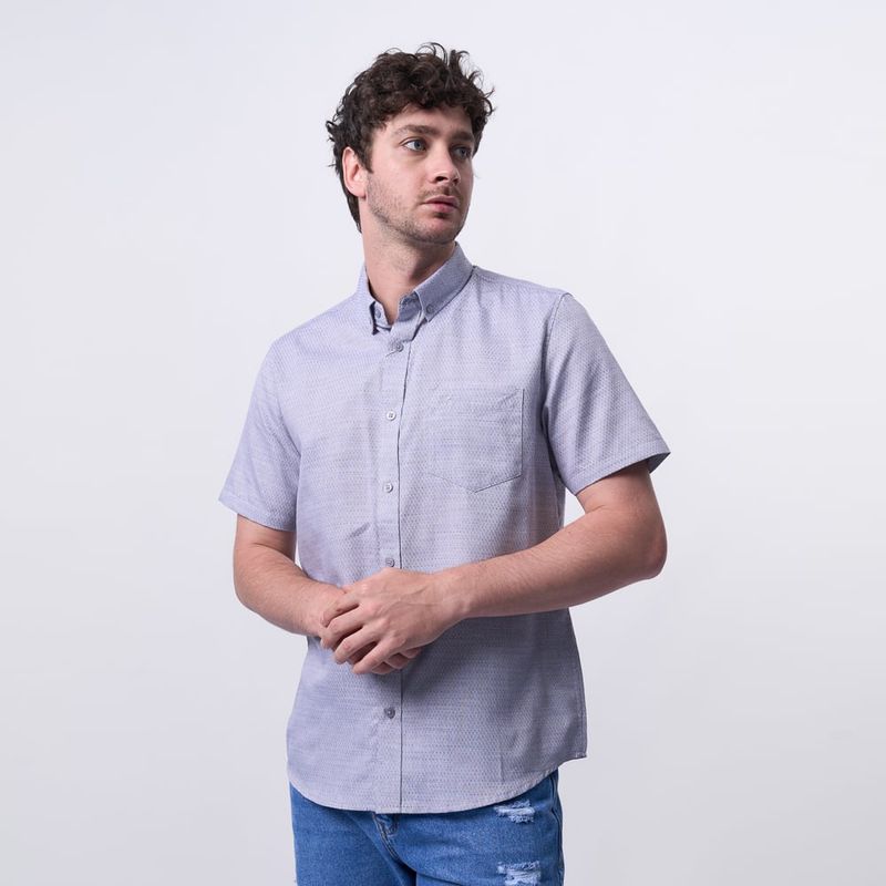 FOSTER - CAMISA MC AP25DONLON DOBBY