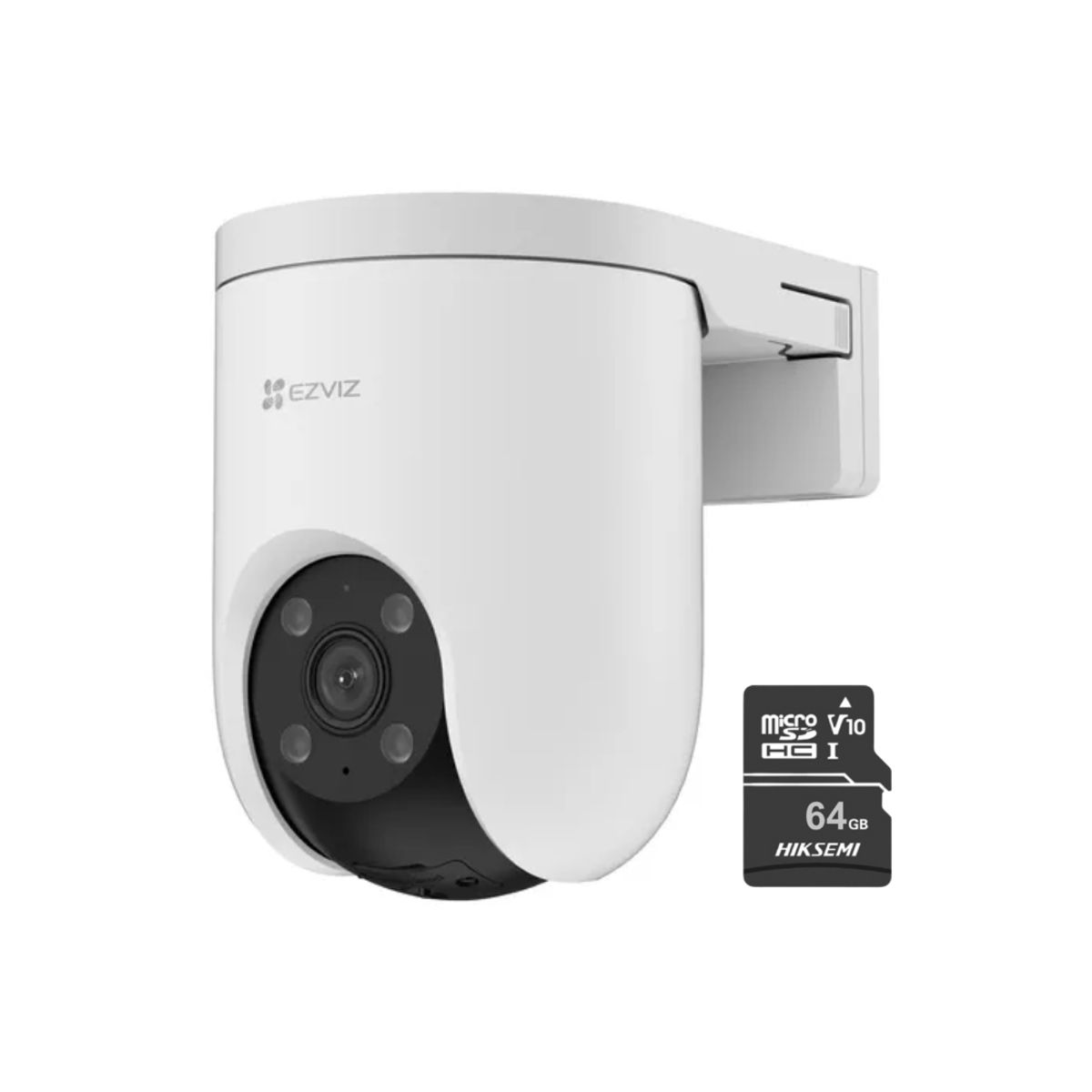 EZVIZ - Cámara de seguridad H8C 3K 5MP Exterior 360 Grados + SD64GB - Ezviz