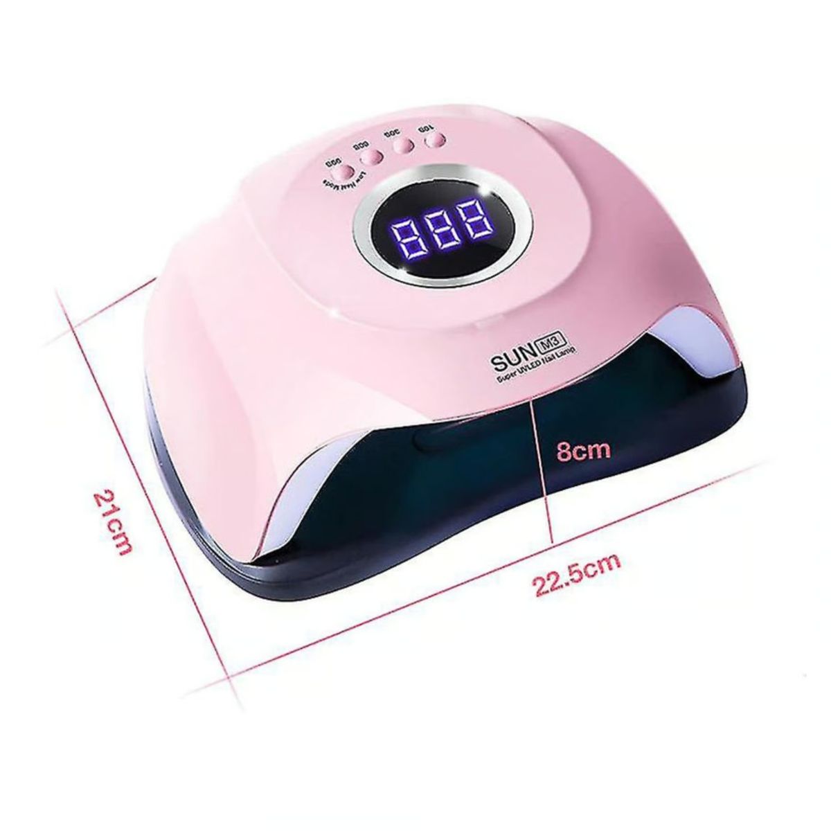 OEM - Lámpara Secadora de Uñas SUN-M3 180Watts para Smalte Gel