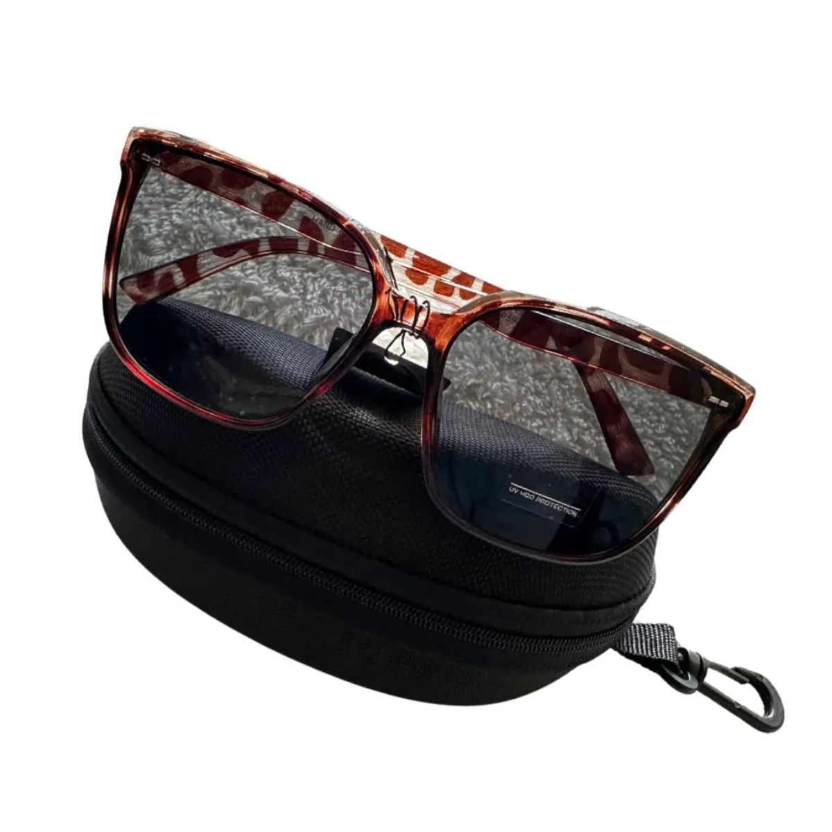 GENERICO - Lentes De Sol Mujer Modelo Animal Print 2 Y Estuche