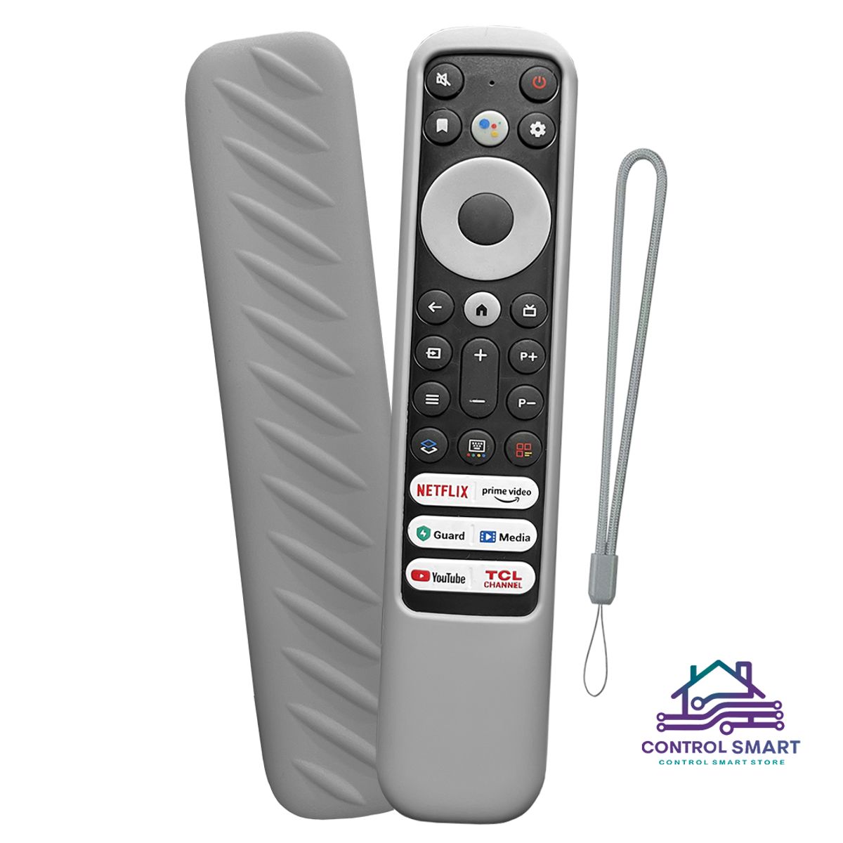 CASE - Funda de Silicona Antideslizante para Control Remoto TCL RC902V