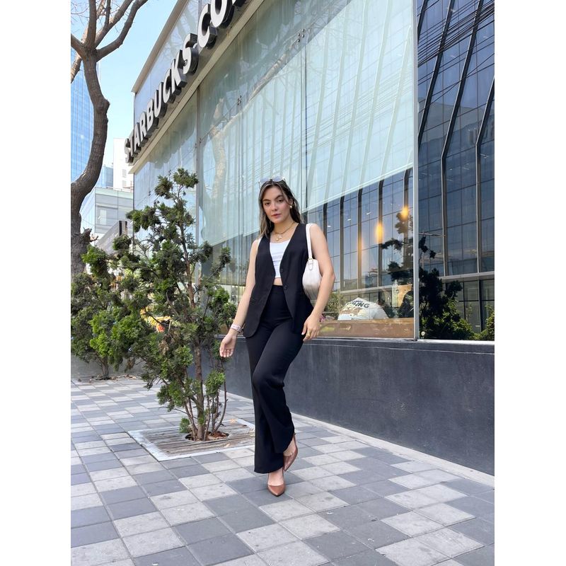 ALLEZ COLLECTION - Pantalón Sastre para mujer largo de vestir fresco