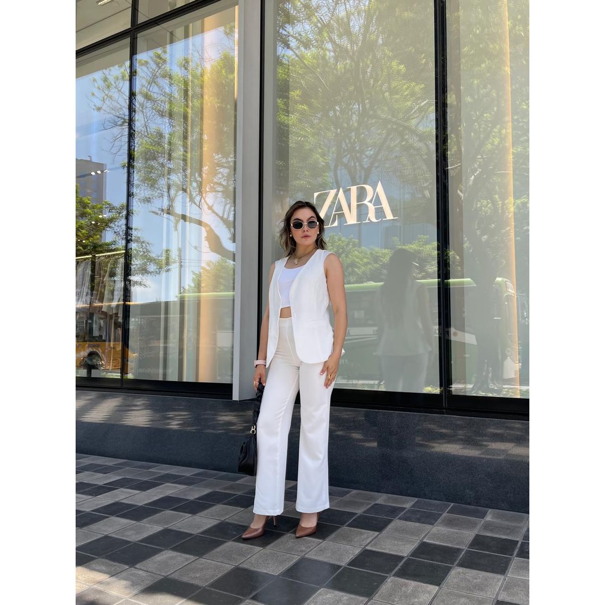 ALLEZ COLLECTION - Pantalón Sastre para mujer largo de vestir fresco