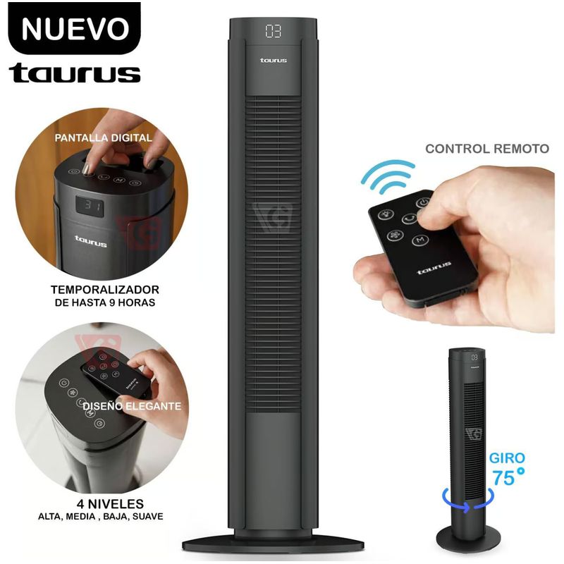TAURUS - Ventilador de Torre New Babel Digital