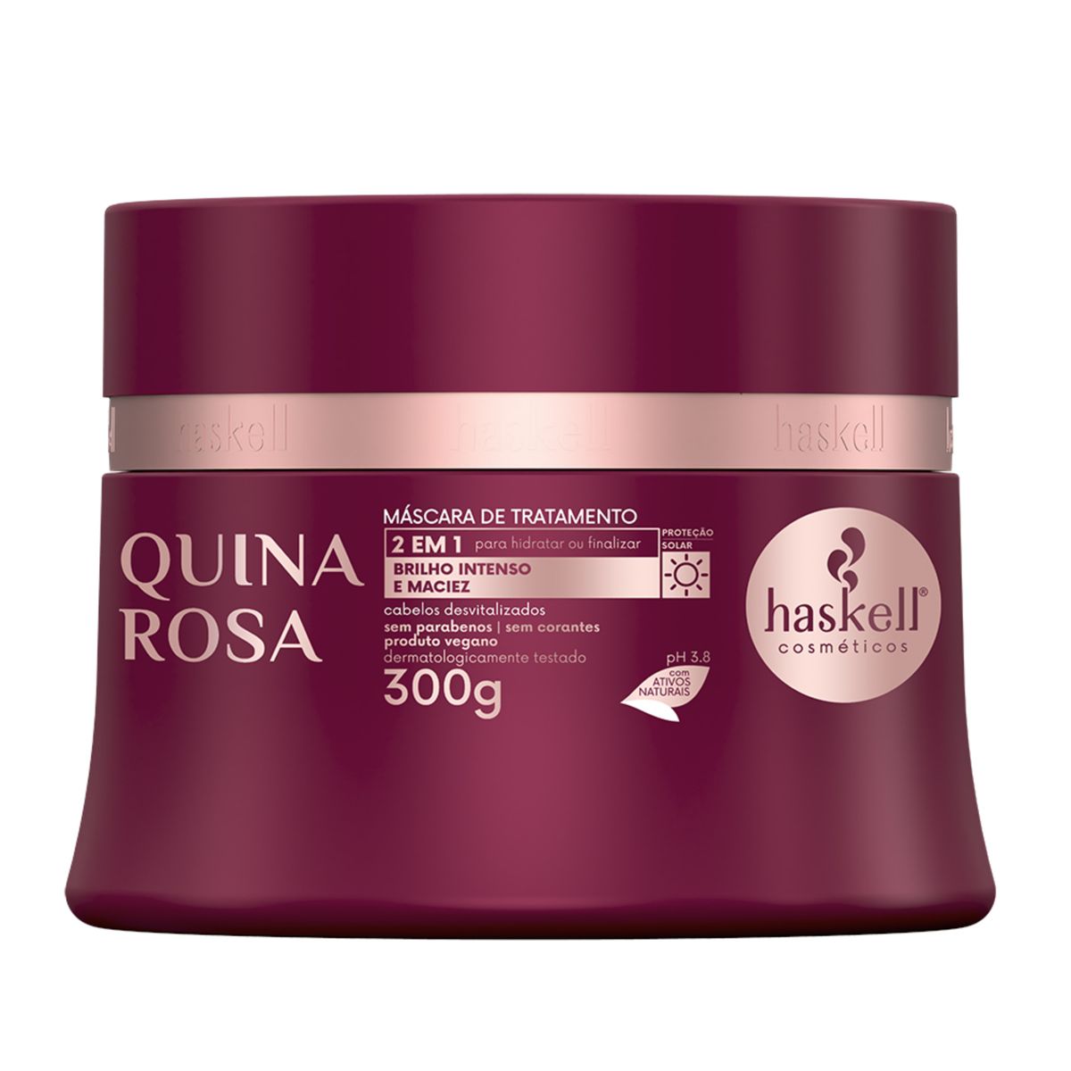 HASKELL COSMETICOS - Mascarilla Haskell Quina Rosa 300g