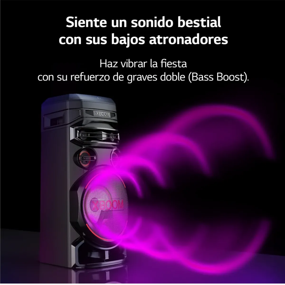 LG - Torre de Sonido LG XBOOM RNC7 Multi-Bluetooth Karaoke Star