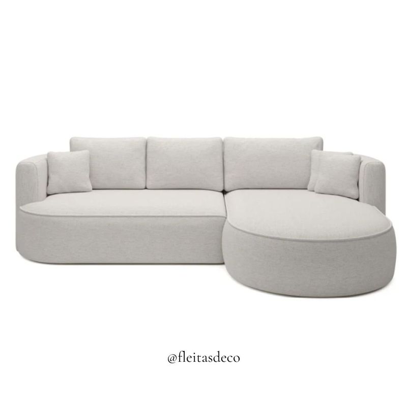 GENERICO - SOFA SECCIONAL CURVY 3 CUERPOS