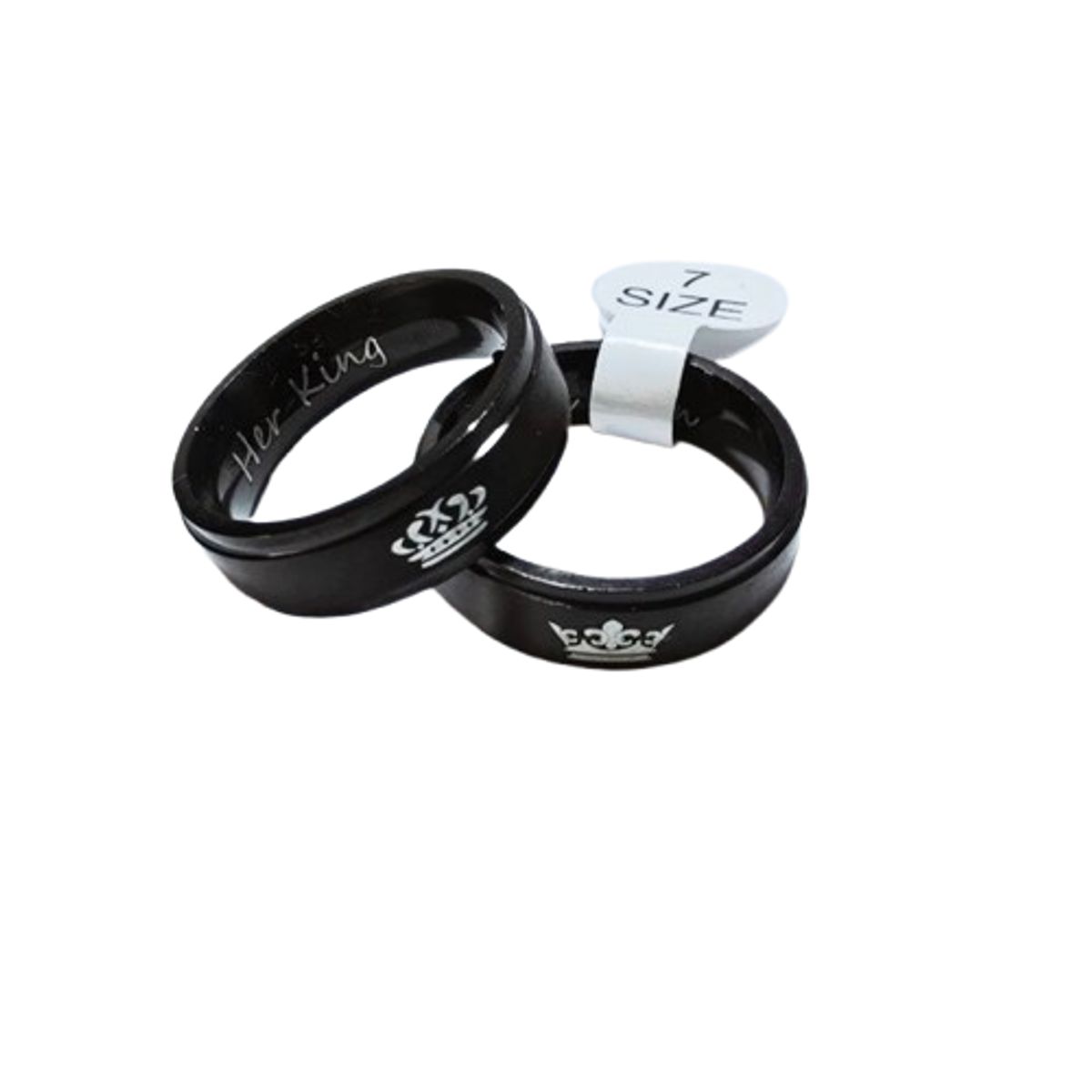 GENERICO - Anillo de pareja "King & Queen" – Amor con Estilo