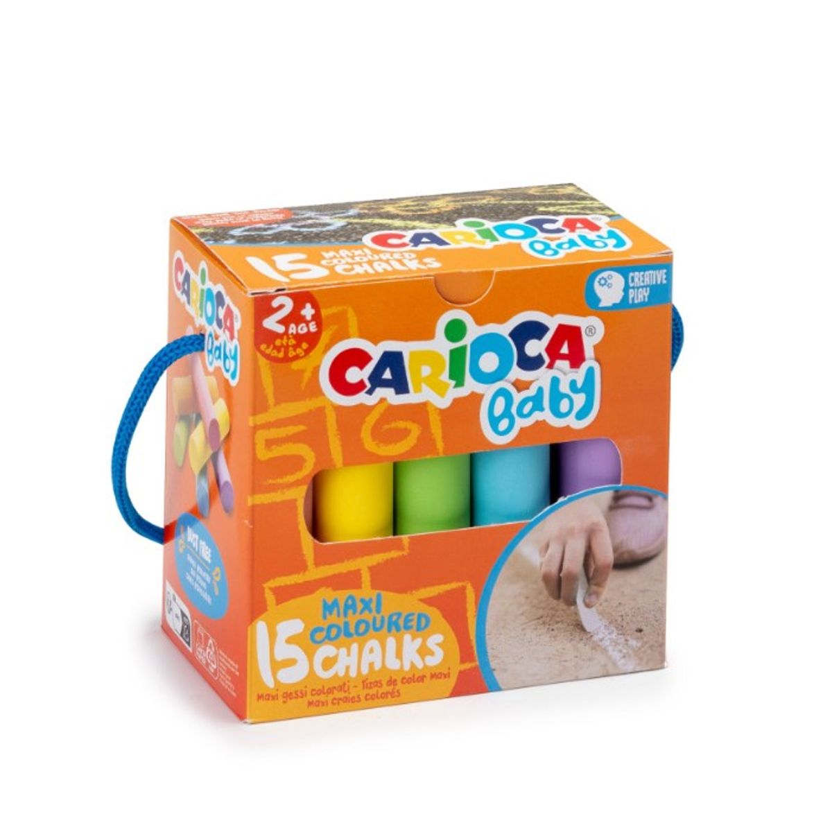 GENERICO - TIZAS PARA NIÑOS SIN POLVO - 15 UNID