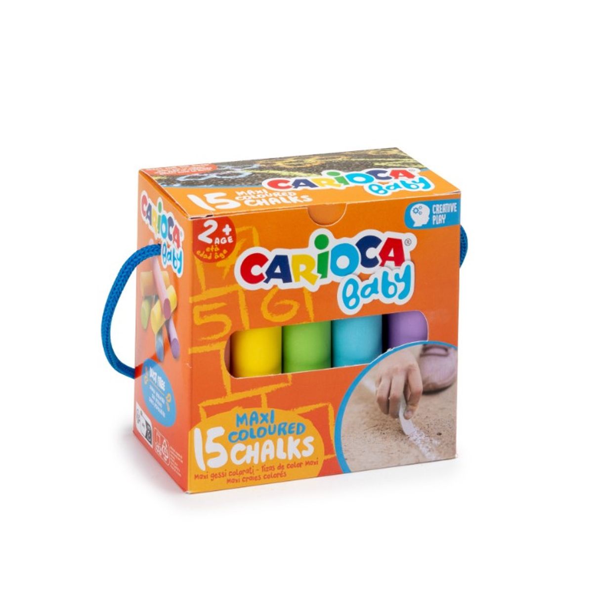 GENERICO - TIZAS PARA NIÑOS SIN POLVO - 15 UNID