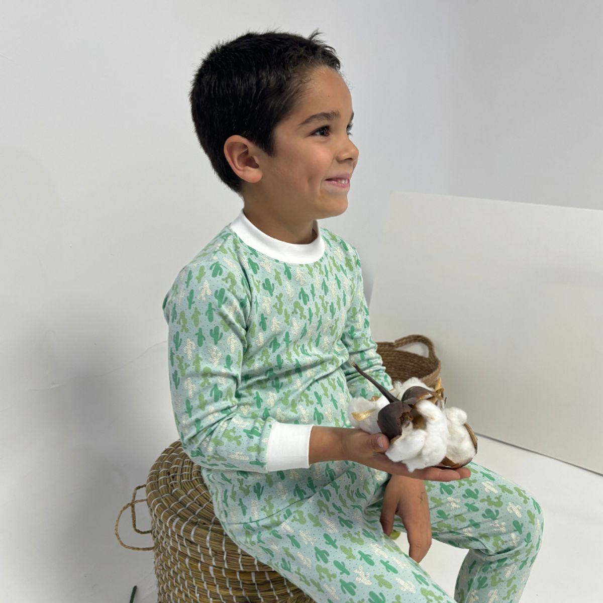 WAWA PIMA - PIJAMA «PLAY FUL CACTUS» WAWAPIMA 100% ALGODON PIMA