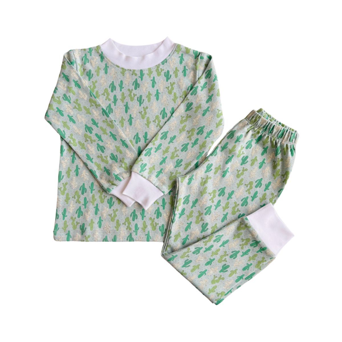 WAWA PIMA - PIJAMA «PLAY FUL CACTUS» WAWAPIMA 100% ALGODON PIMA