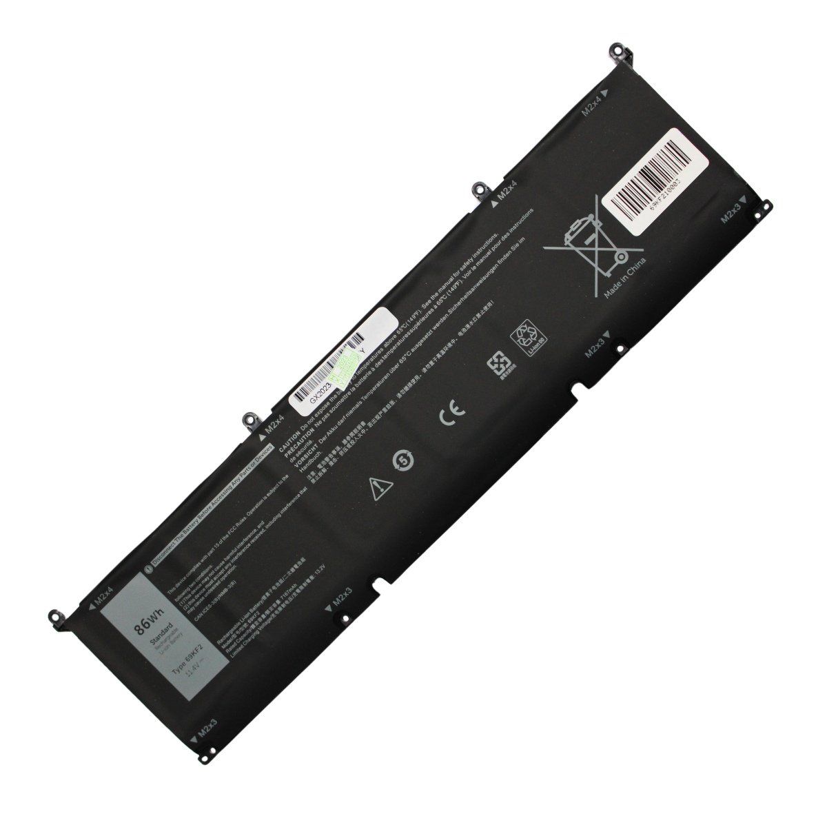 DELL - Batería Para Laptop Dell 69KF2 XPS 15 9510 Capacidad Real