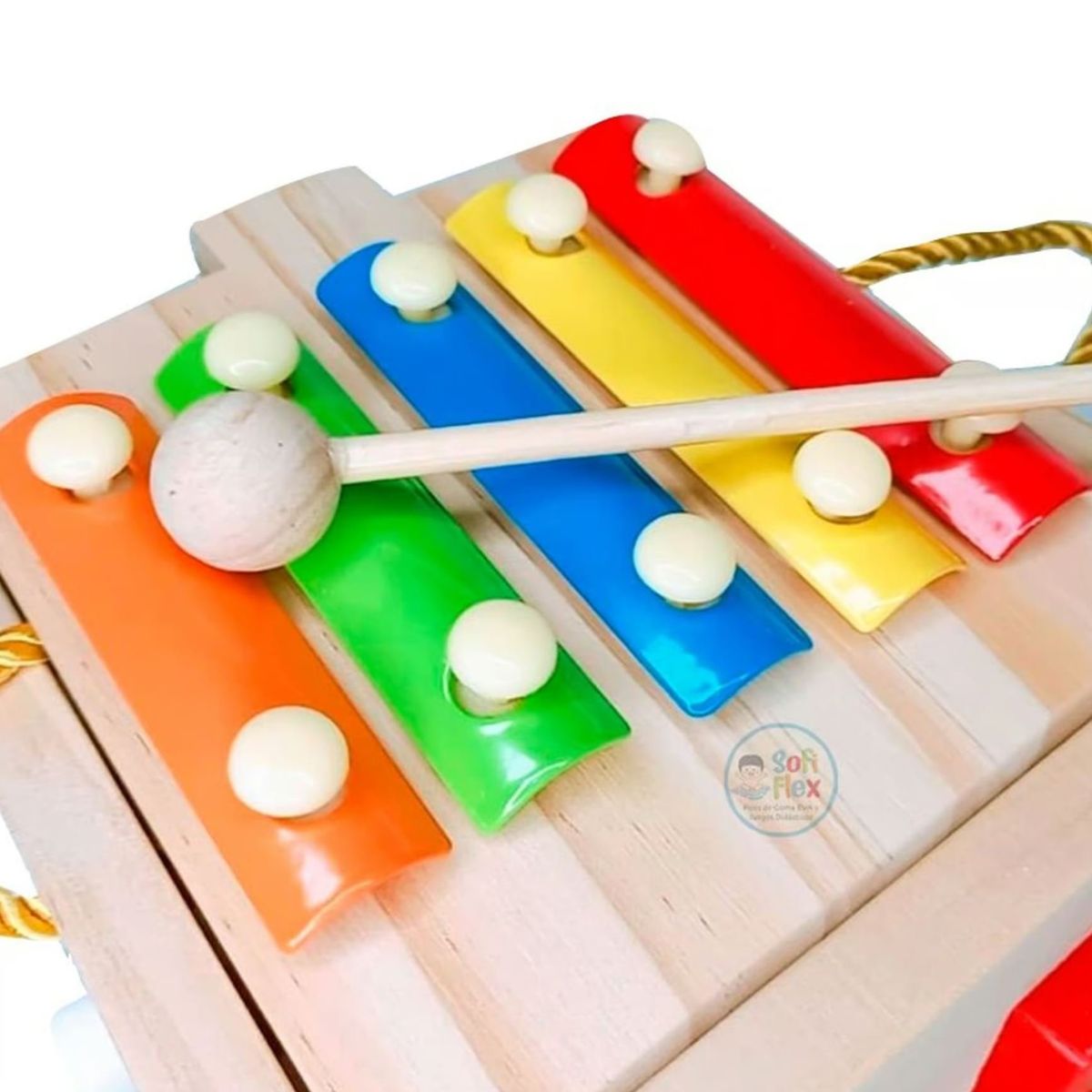 GENERICO - Cubo Didáctico Multifuncional Figuras Y Xilófono