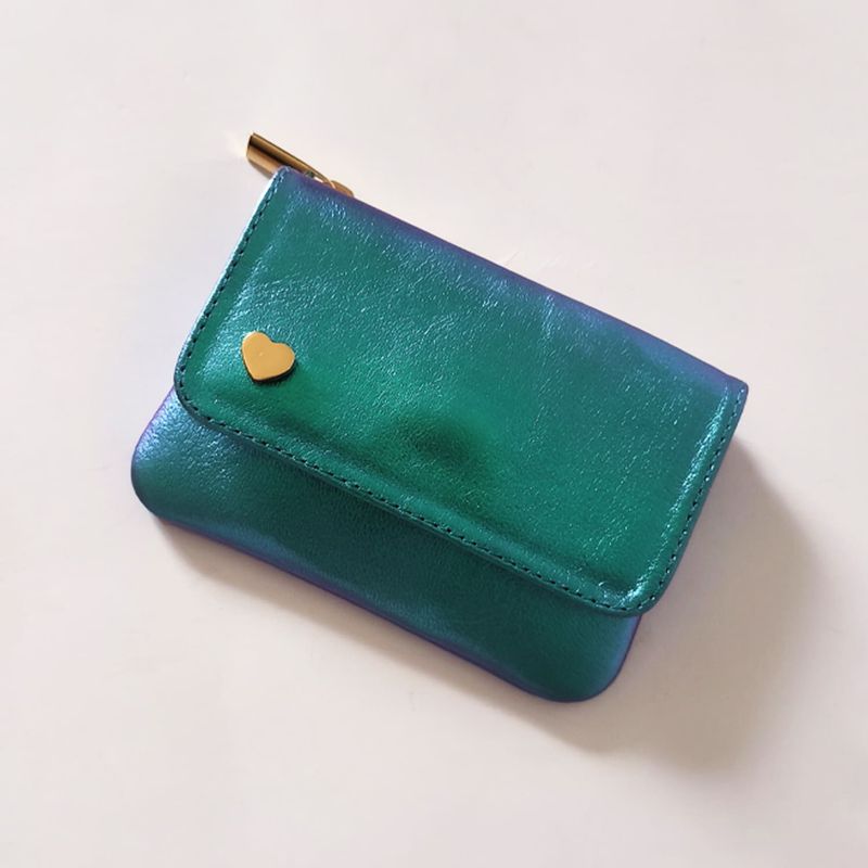 IRISABA - MONEDERO DE CUERO IRISABA PARA MUJER SERENA TORNASOL