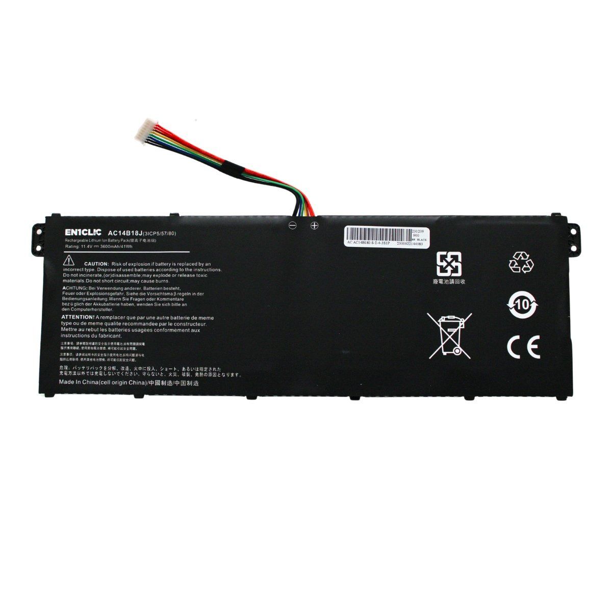 ACER - Batería Para Laptop Acer AC14B18J ES1-131 Capacidad Real