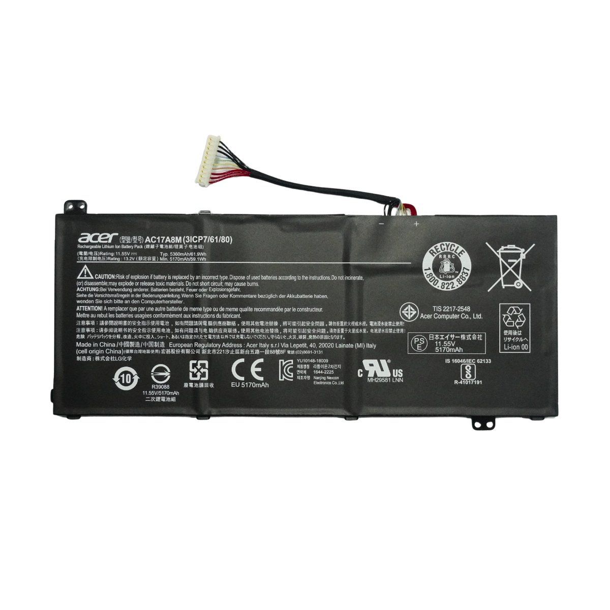 ACER - Batería Para Laptop Acer AC17A8M Spin 3 SP314-52 Original