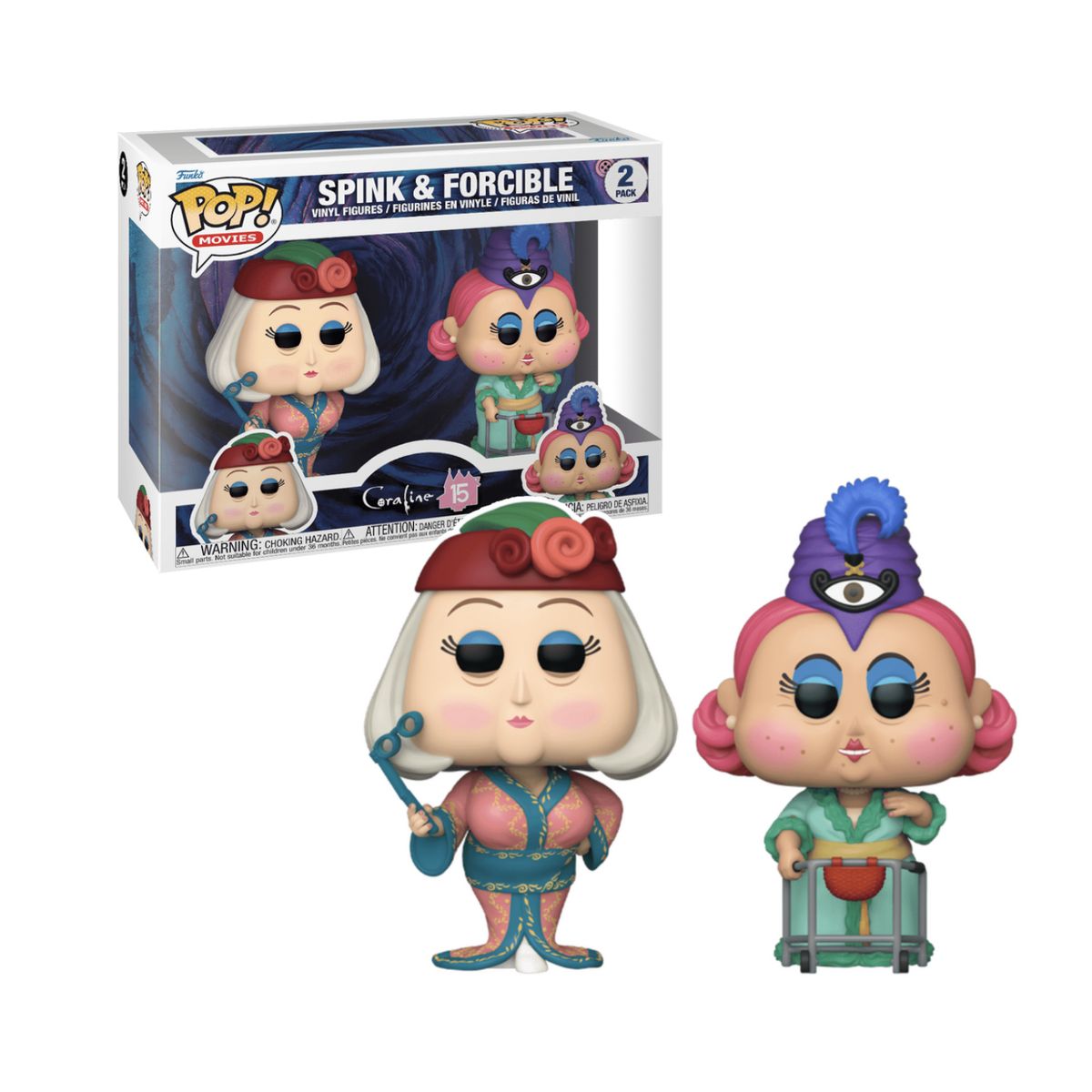FUNKO - Spink y Forcible Funko Pop 2pack Coraline Original