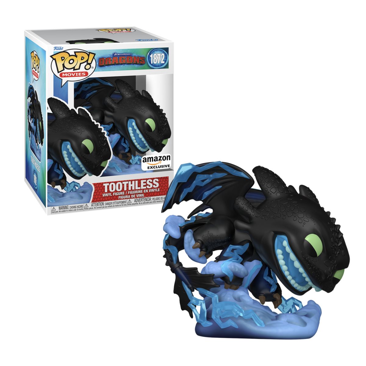 FUNKO - Chimuelo Funko Pop 1872 Como entrenar a tu Dragon Exc