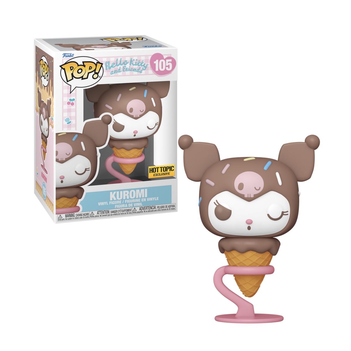 FUNKO - Kuromi Helado Funko Pop 105 Hello Kitty Exclusivo HT