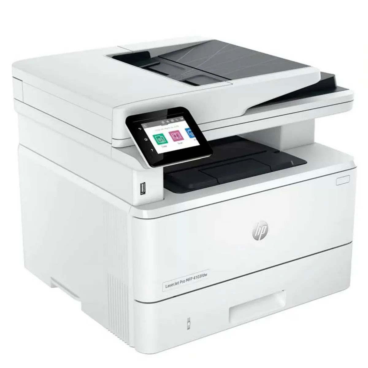 HP - Impresora Multifuncional HP LaserJet Pro MFP 4103fdw LAN WiFi Duplex
