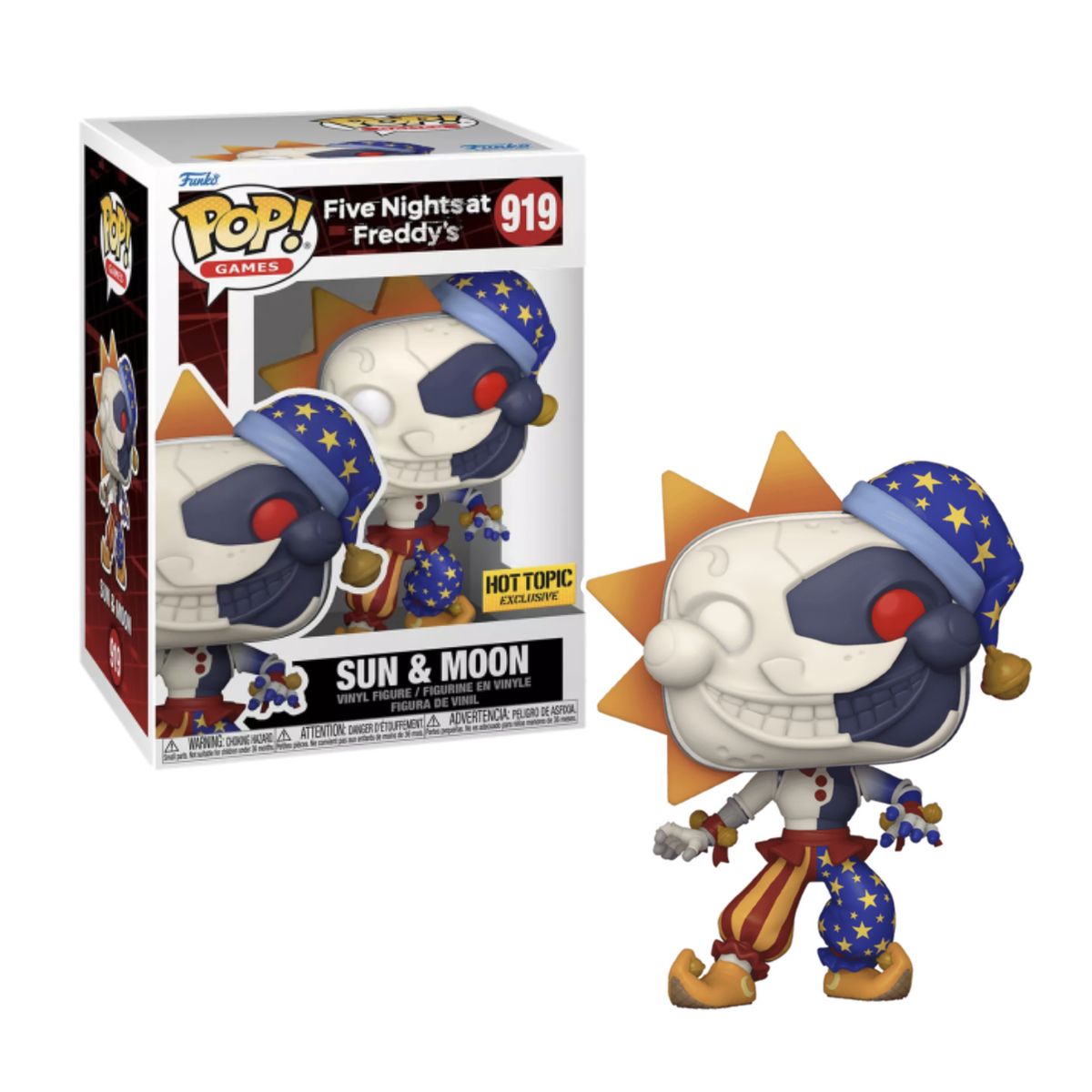 FUNKO - Sun & Moon Funko Pop 919 Five Nights At Freddys Exclusivo