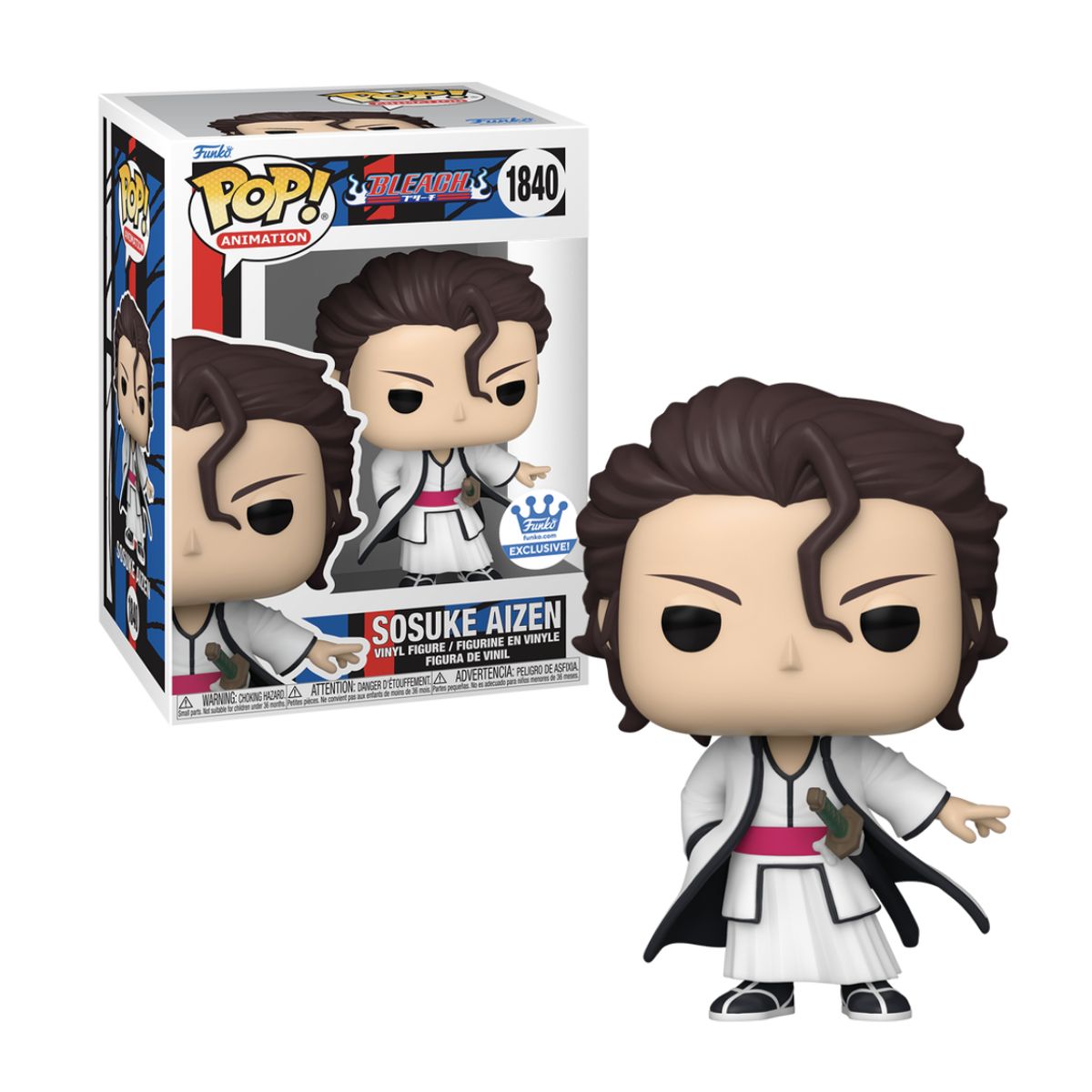 FUNKO - Sosuke Aizen Funko Pop 1840 Exclusivo FS Bleach