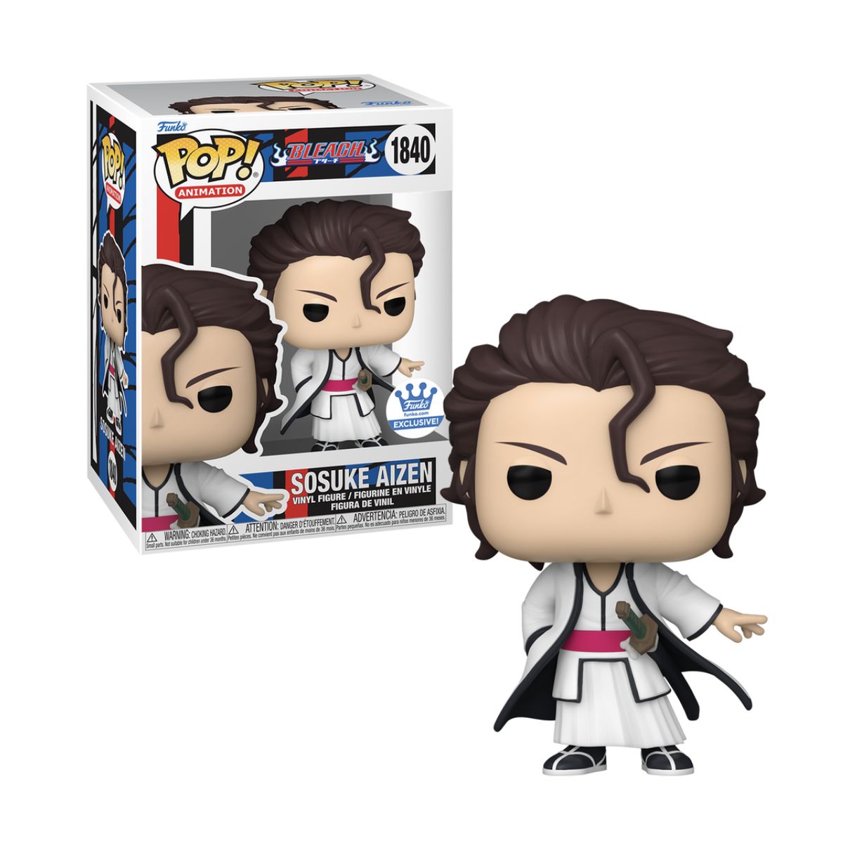 FUNKO - Sosuke Aizen Funko Pop 1840 Exclusivo FS Bleach