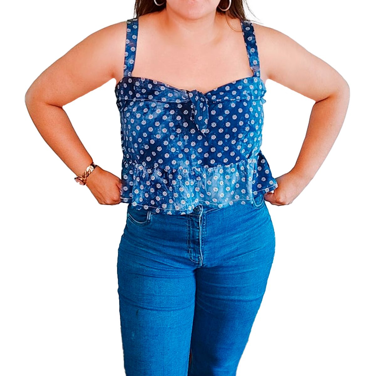 GENERICO - Blusa Mujer Diseño LELET - Nathalie Love It - Azul