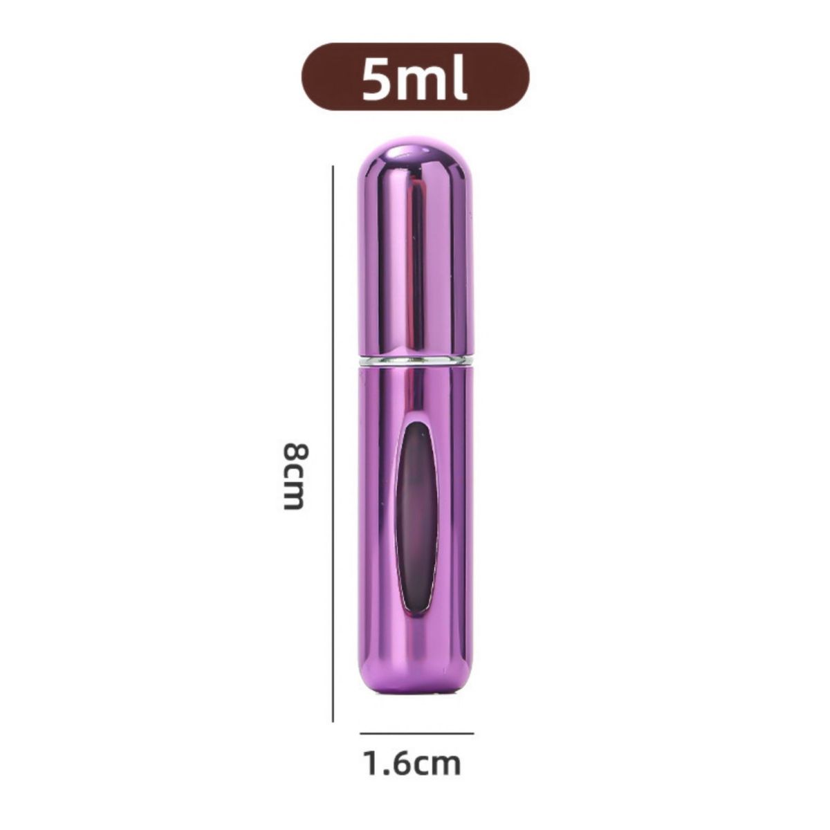 GENERICO - Dispensador Atomizador de perfume PACK 2 UND recargable