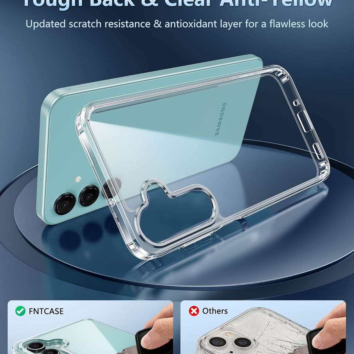 SPACE - Case Space Samsung A06 - Transparente