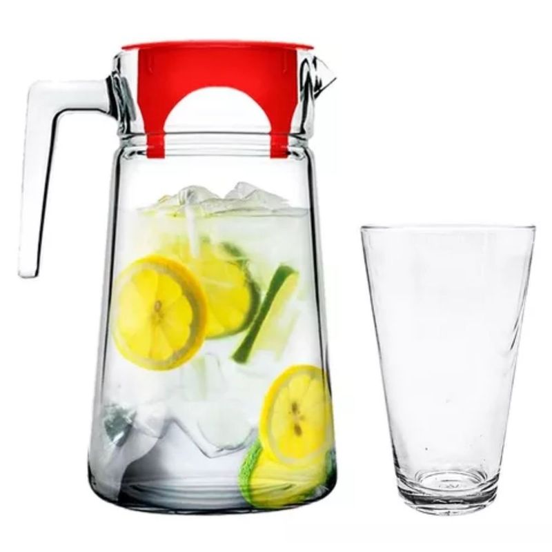 PASABAHCE - Jarra City con tapa 2 Litros Pasabahce