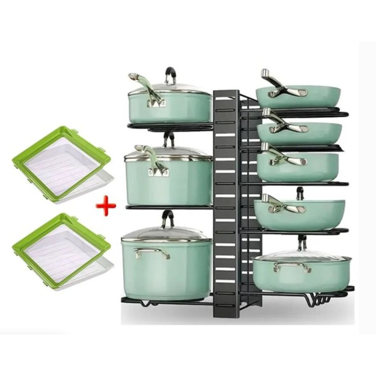 GENERICO - pack Organizador sartenes ollas + regalo