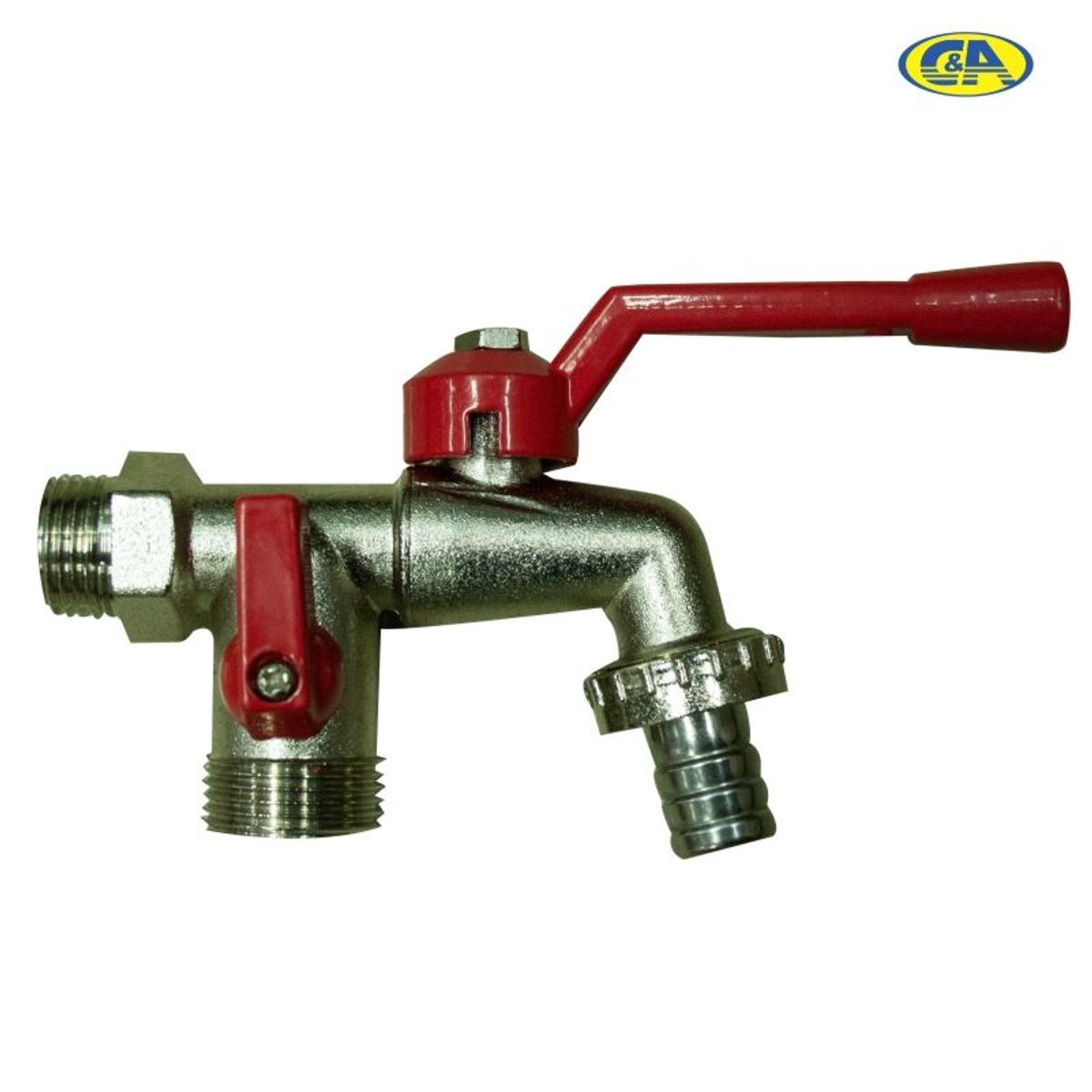 C&A - Llave para Lavandería Doble Salida