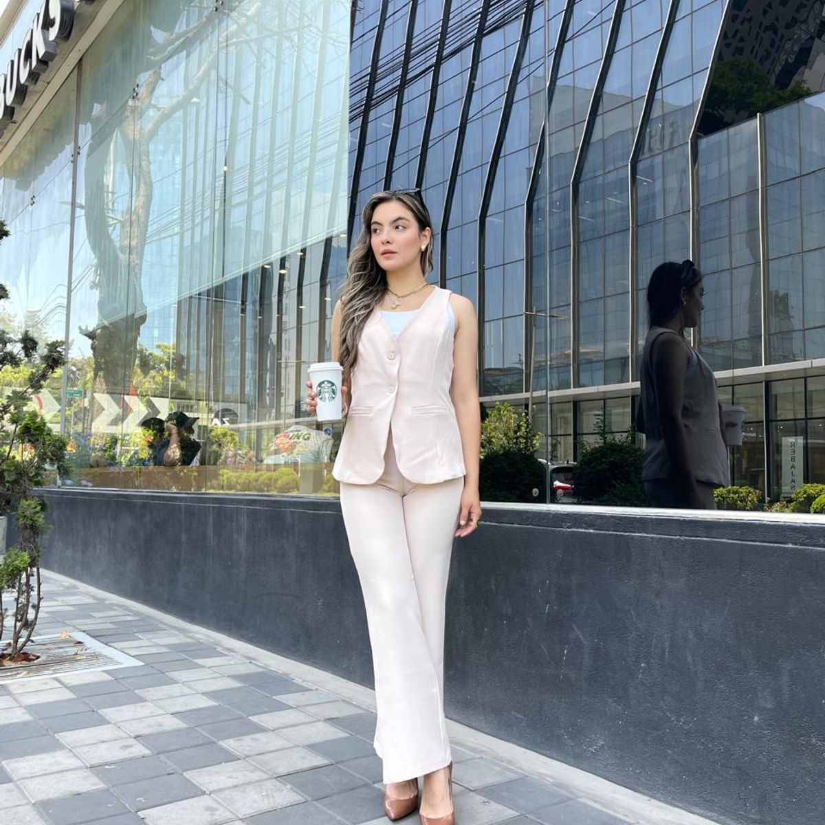 ALLEZ COLLECTION - Chaleco sastre de mujer elegante con forro