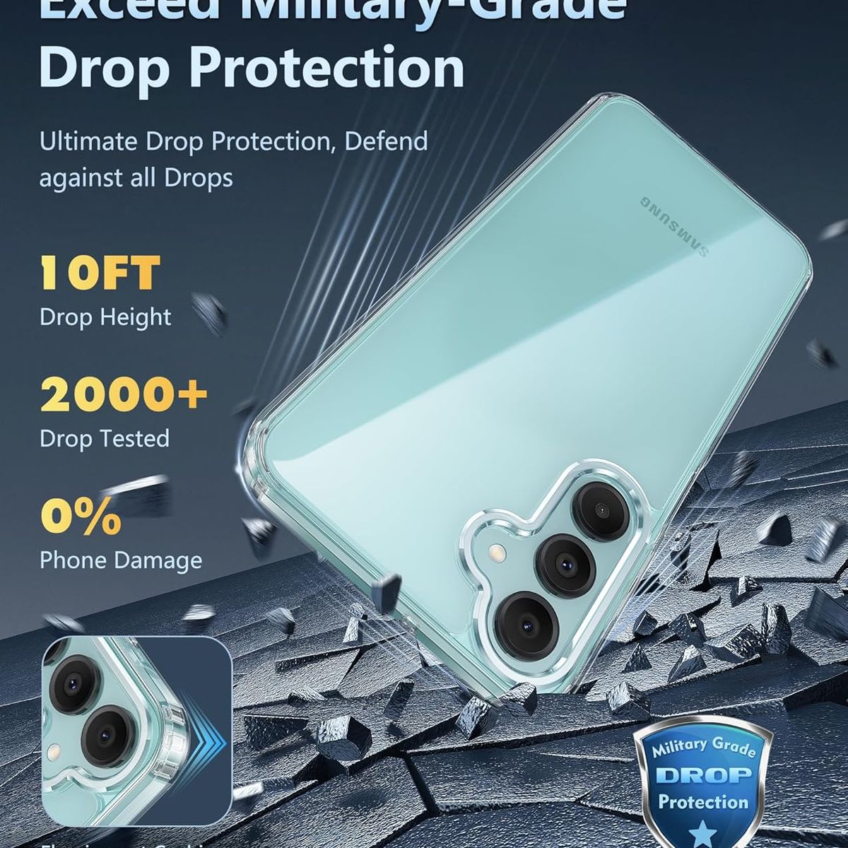 SPACE - Case Space Samsung A 26 - Transparente