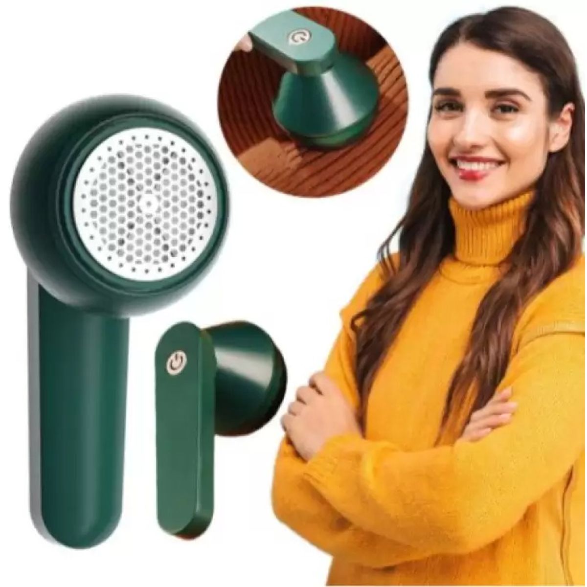 OEM - Removedor Eléctrico Quita Pelusas Bolitas De Ropa Recargable