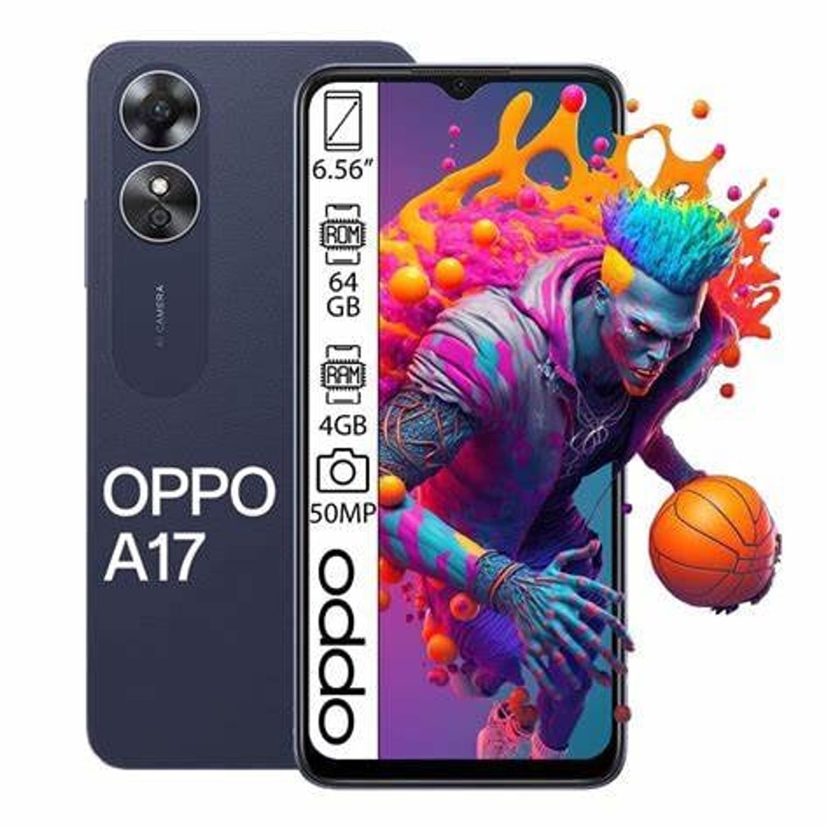 OPPO - Celular OPPO A17 4+64GB