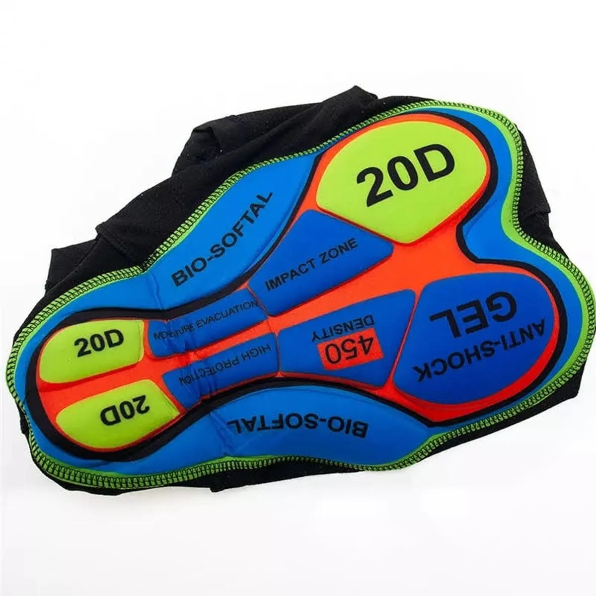 GENERICO - Culote o short con gel 20d para ciclismo - Talla XL