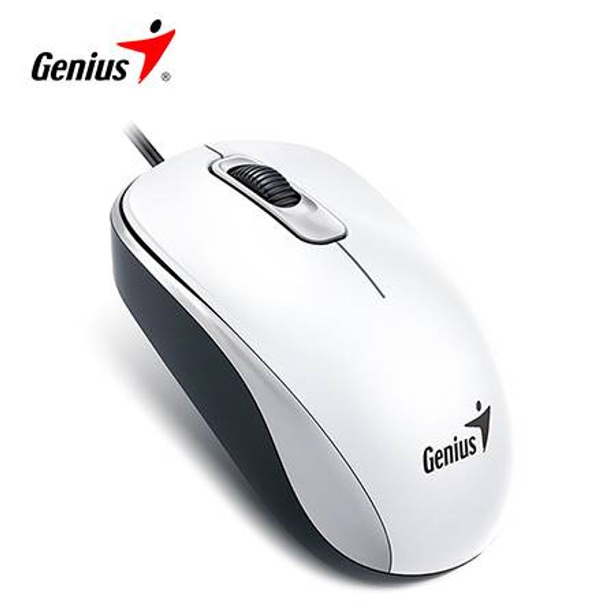 GENIUS - MOUSE GENIUS DX-110 USB OPTICO 1000 DPI WHITE (PN 31010116102)