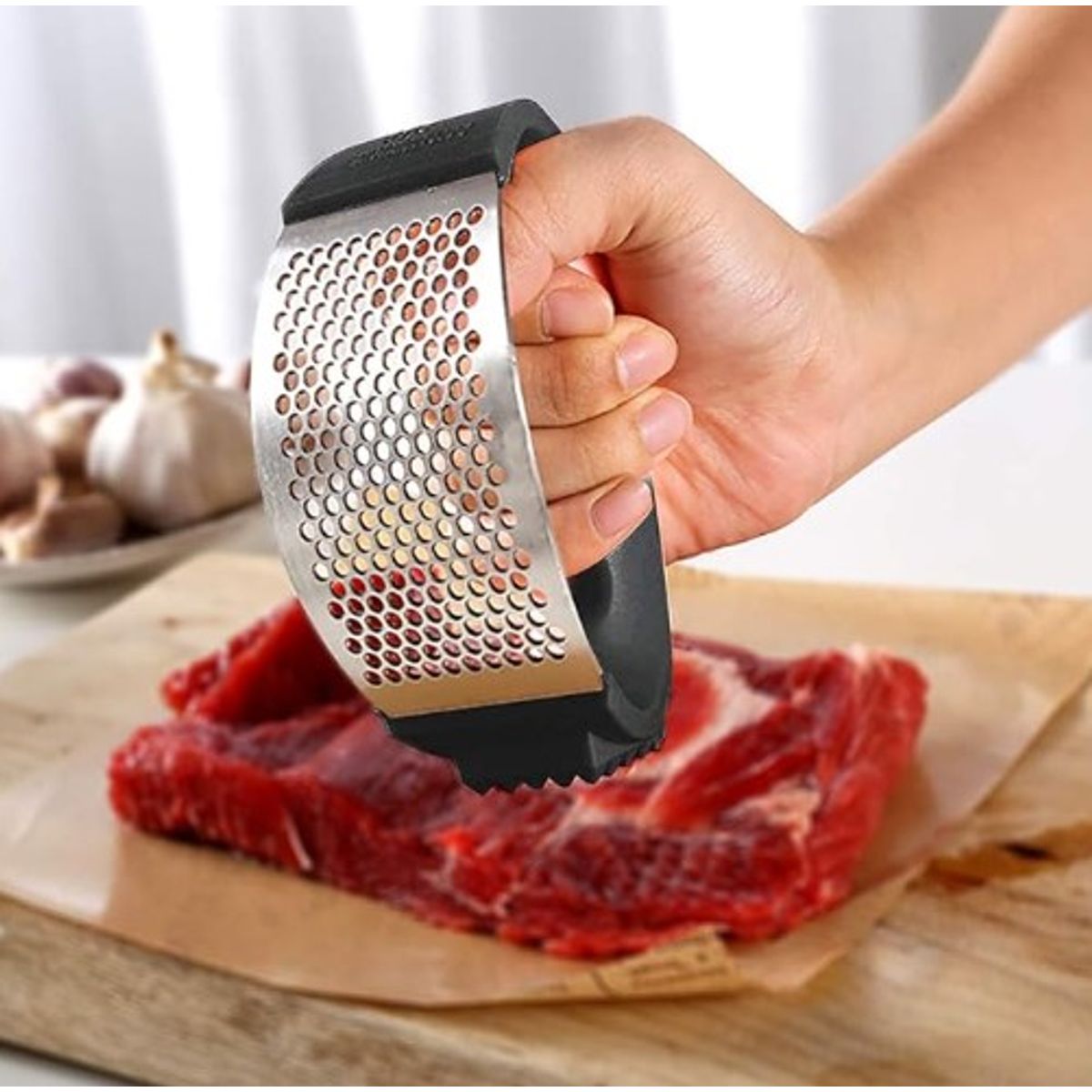 GENERICO - Prensa o Triturador de ajos Multifunción Pack x 2