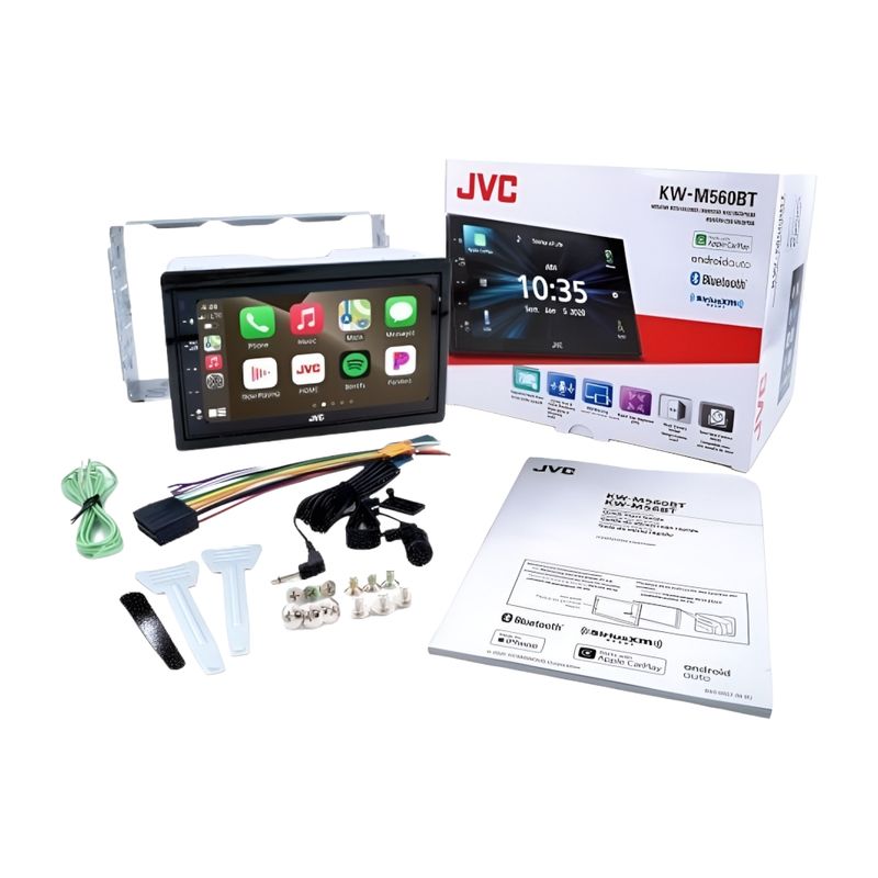 GENERICO - AUTORADIO PANTALLA JVC  KW-M560BT ANDROID AUTO - CarPLAY