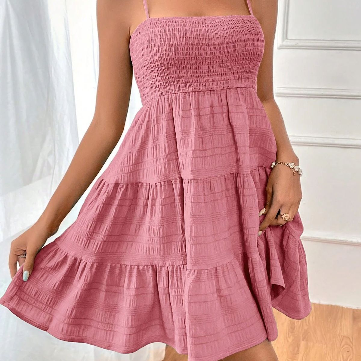 TIOZONEY - Vestido halter de mujer