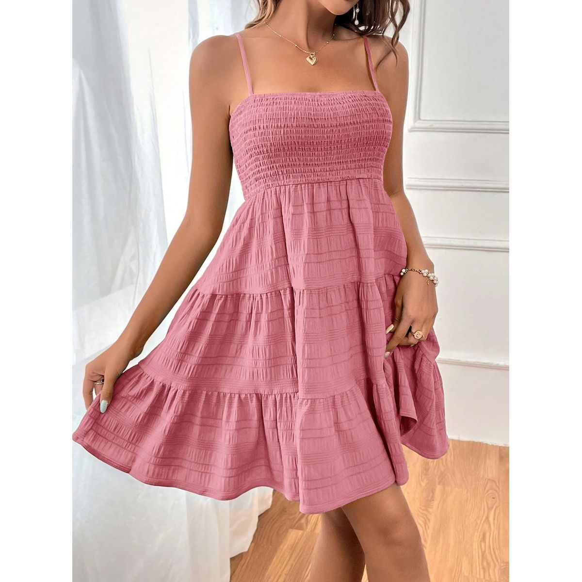 TIOZONEY - Vestido halter de mujer