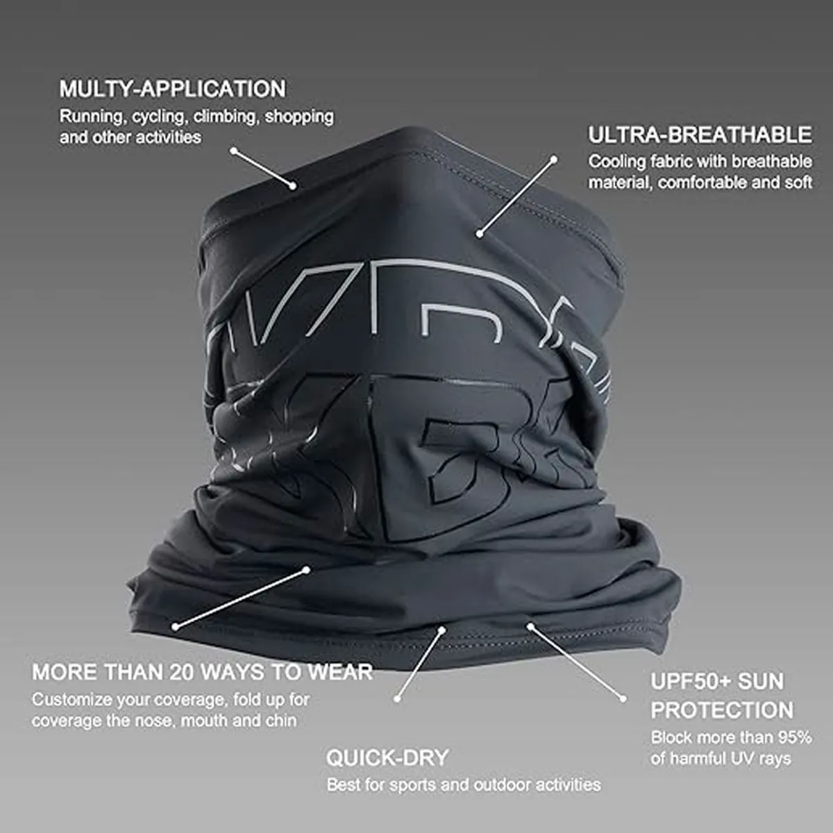 ROCKBROS - Bandana con Proteccion UV Rockbros