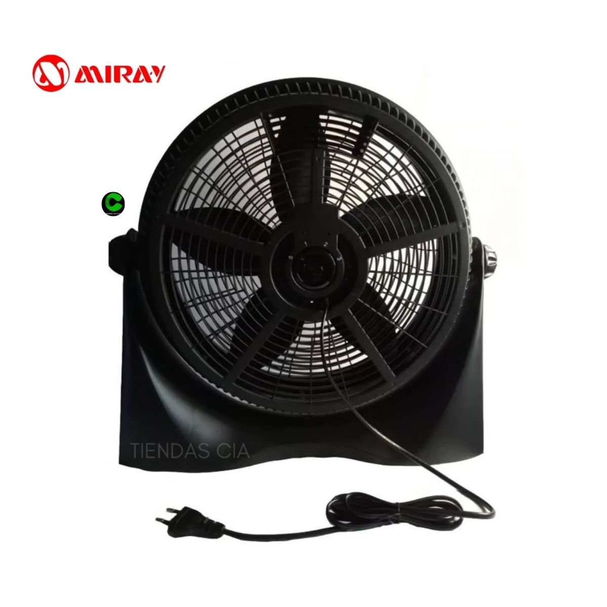 MIRAY - Ventilador de Mesa y Piso MIRAY 55 W VMC-1058 de16 Pulgadas