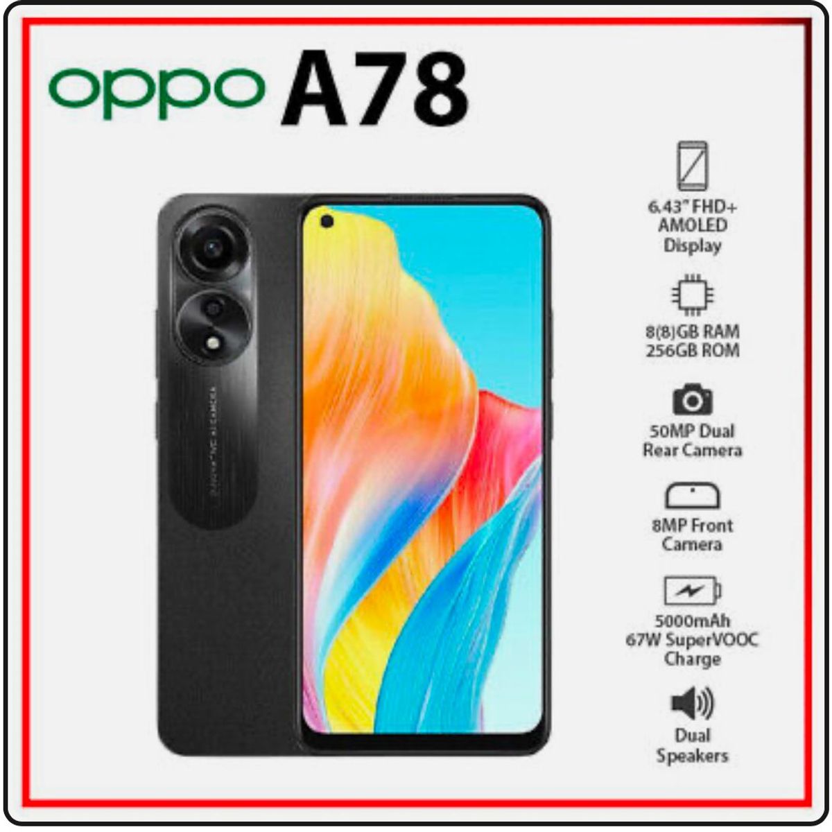 OPPO - Celular OPPO A78 4+128GB